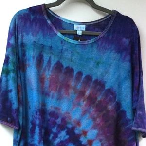 Tie Dye LuLaRoe Irma size large